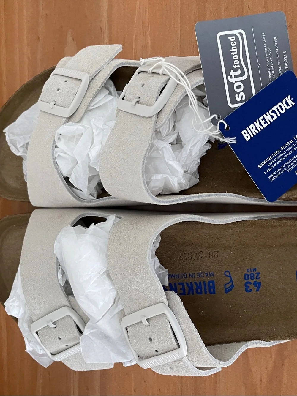 NIB BIRKENSTOCK ARIZONA SANDALS - Regular Fit